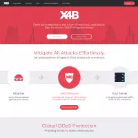 Reliable DDoS Protection, Remote DDoS Protection, Protected Tunnel :: X4B