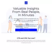Valuable Insights From Real People, In Minutes