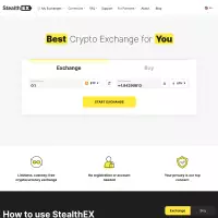 Online Crypto Exchange Platform with the Best Rates | StealthEX.io