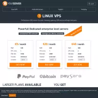 Linux VPS - yourserver.se