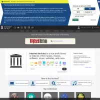 Internet Archive: Digital Library of Free & Borrowable Books, Movies, Music & Wayback Machine