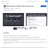 ChatGPT with internet access