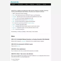 dismail.de - secure private messaging