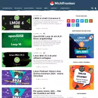 MichlFranken - Technik-Blog für Linux, Unix, Open Source, Cloud Computing, Nachhaltigkeit und Co.