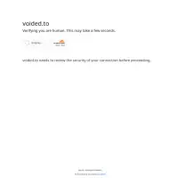 Voided.to - No Going Back