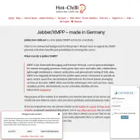 jabber.hot-chilli.net - Jabber/XMPP - made in Germany
